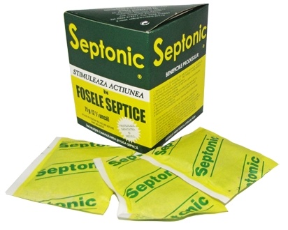 SEPTONIC 4 PLICURI - TRATARE FOSA SEPTICA, TOALETE EXTERIOARE